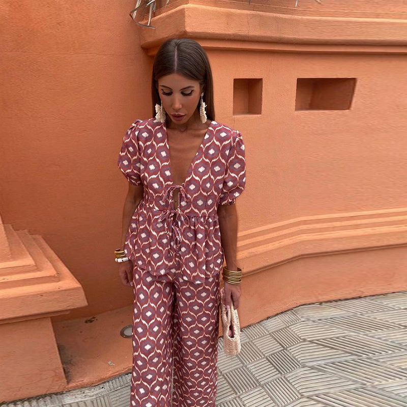 A Vintage Style Trousers with Delicate Timeless Details