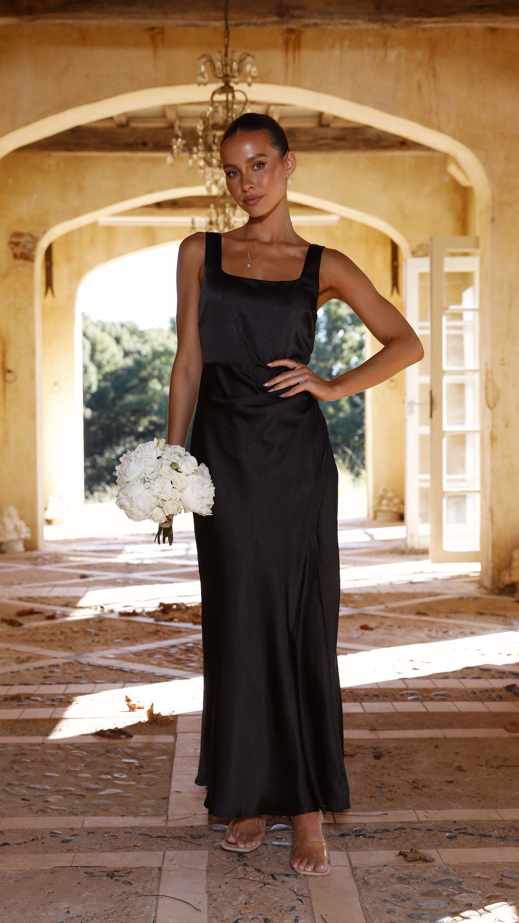A Vintage Style Dress with Delicate Timeless Details