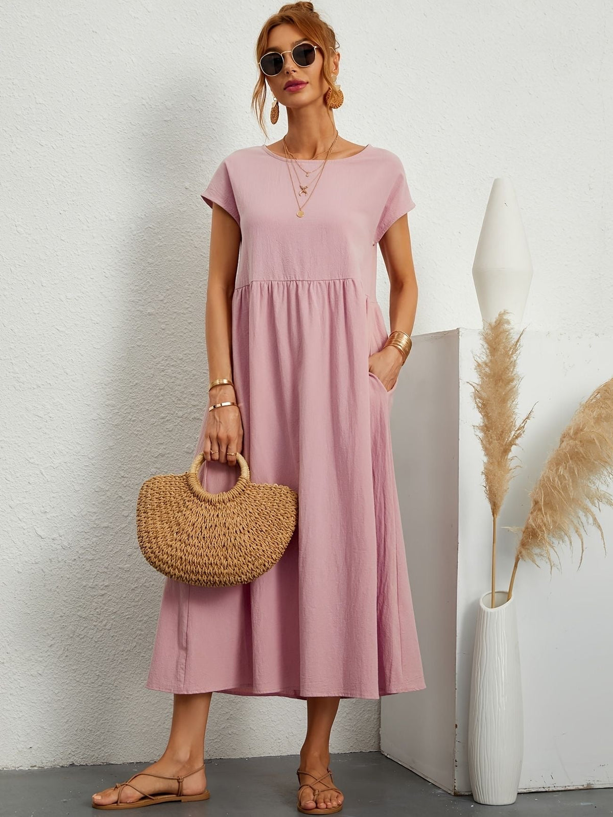 A Vintage Style Dress with Delicate Timeless Details