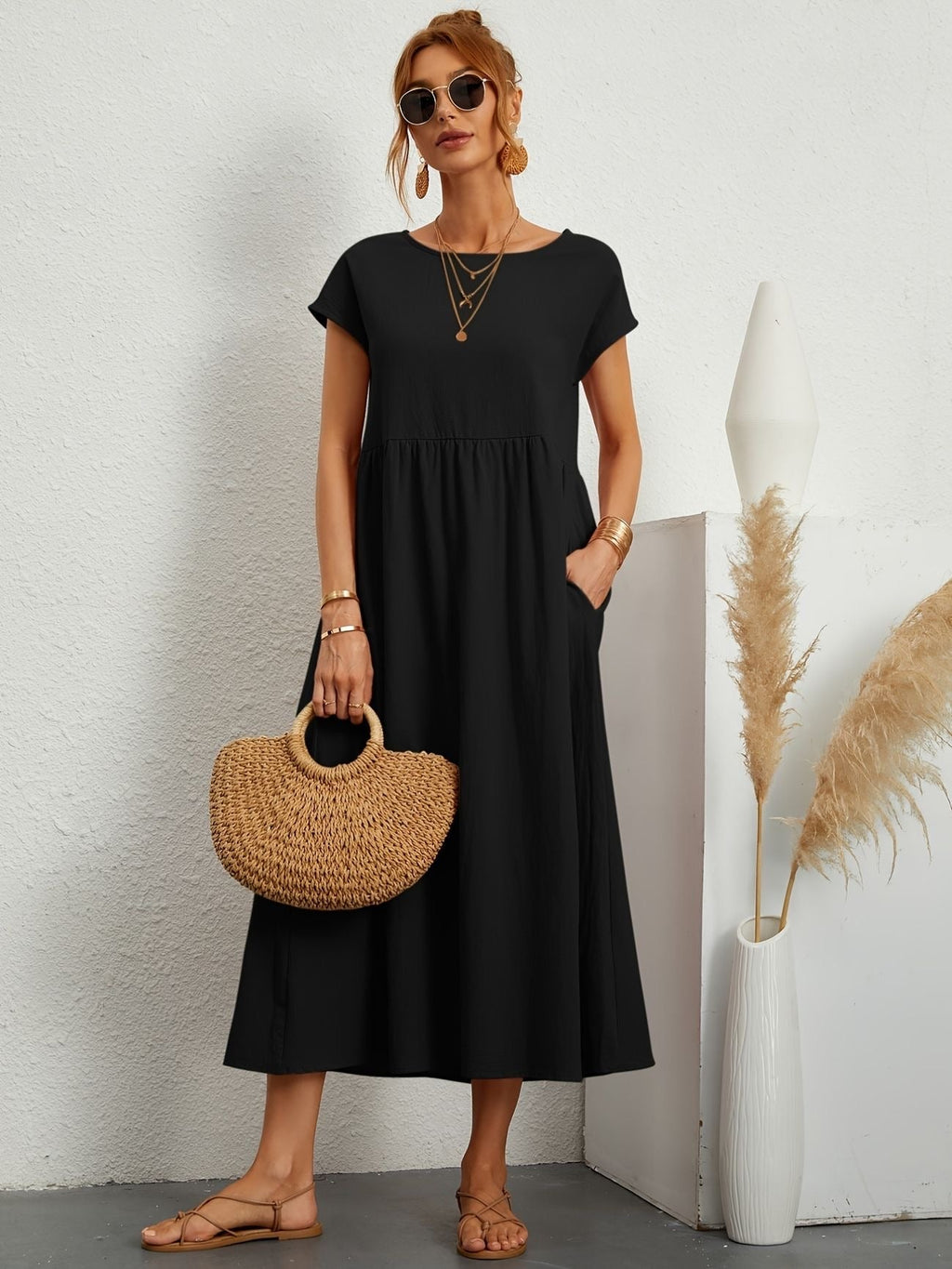 A Vintage Style Dress with Delicate Timeless Details