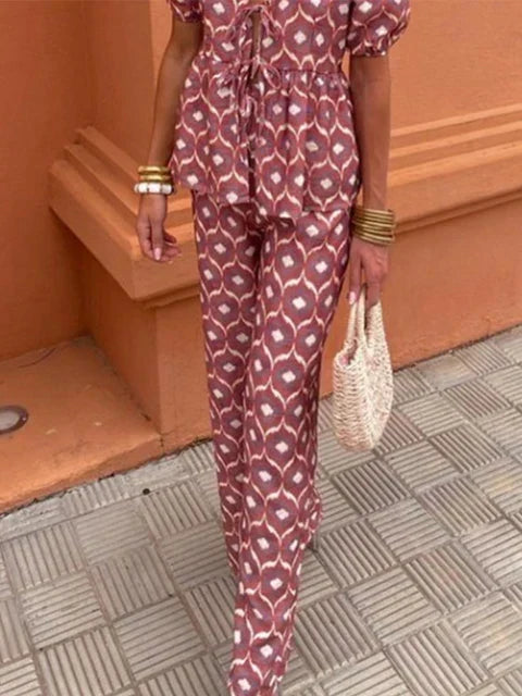 A Vintage Style Trousers with Delicate Timeless Details