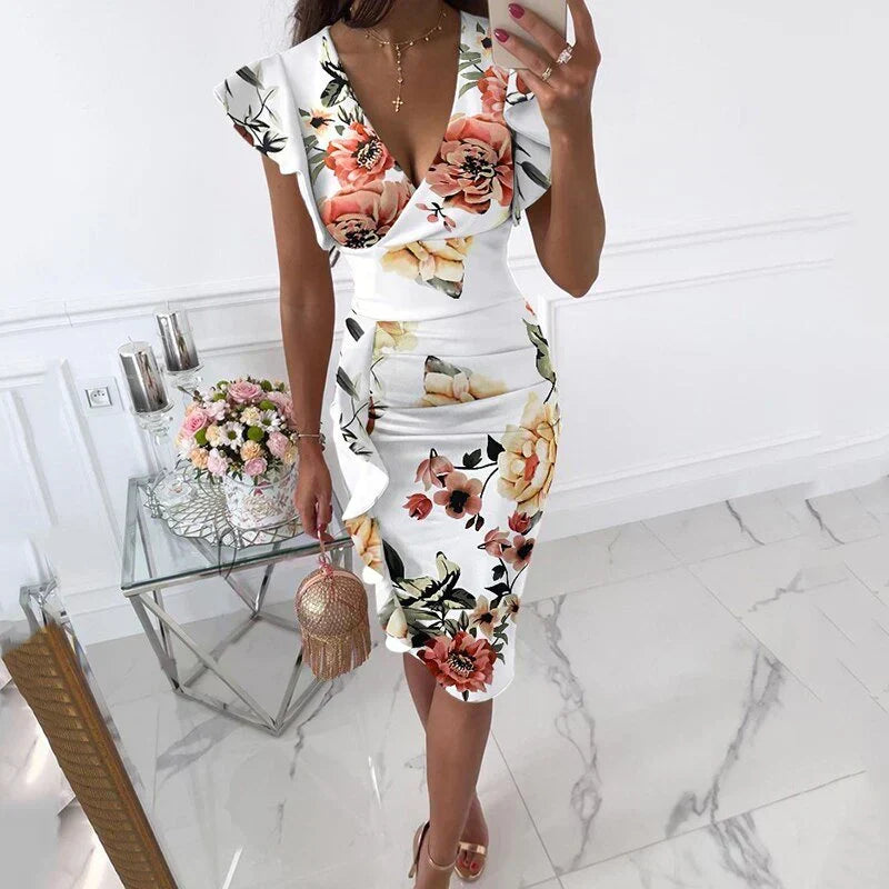 A Vintage Style Dress with Delicate Timeless Details