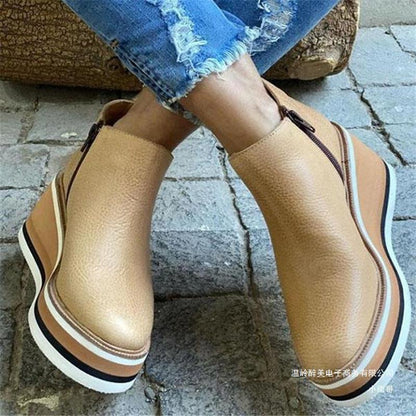 Vintage Inspired Orthopedic Boots