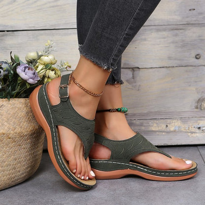 Classic Orthopedic Sandals with Timeless Style