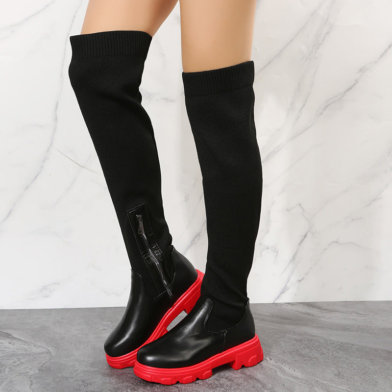Chic Orthopedic Boots with Unique Design