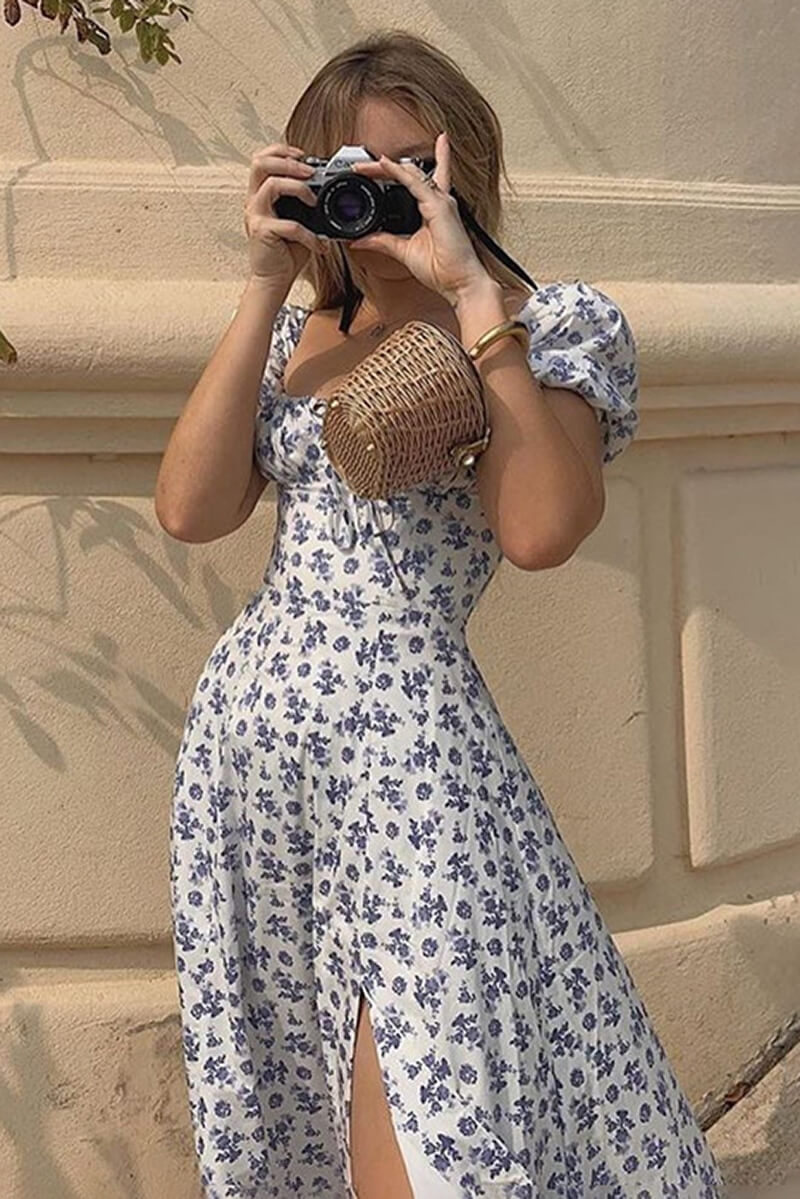 Classic Vintage Dress with a Flattering Fit