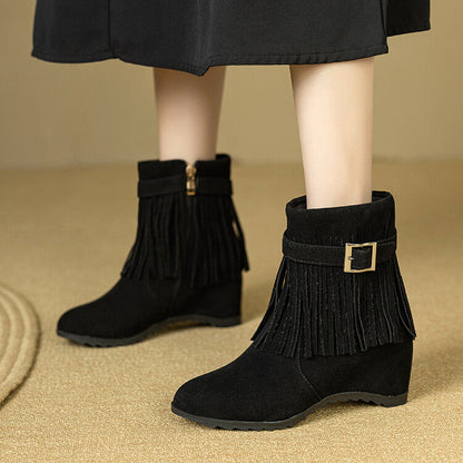 Classic Orthopedic Boots with Timeless Style