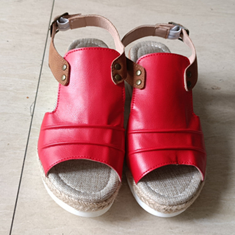 Vintage Inspired Orthopedic Sandals