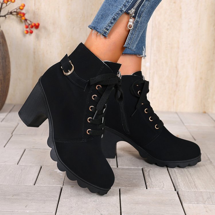 Classic Orthopedic Boots with Timeless Style