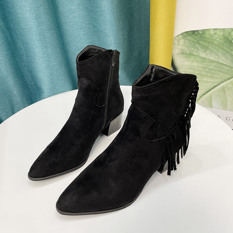 Classic Orthopedic Boots with Timeless Style