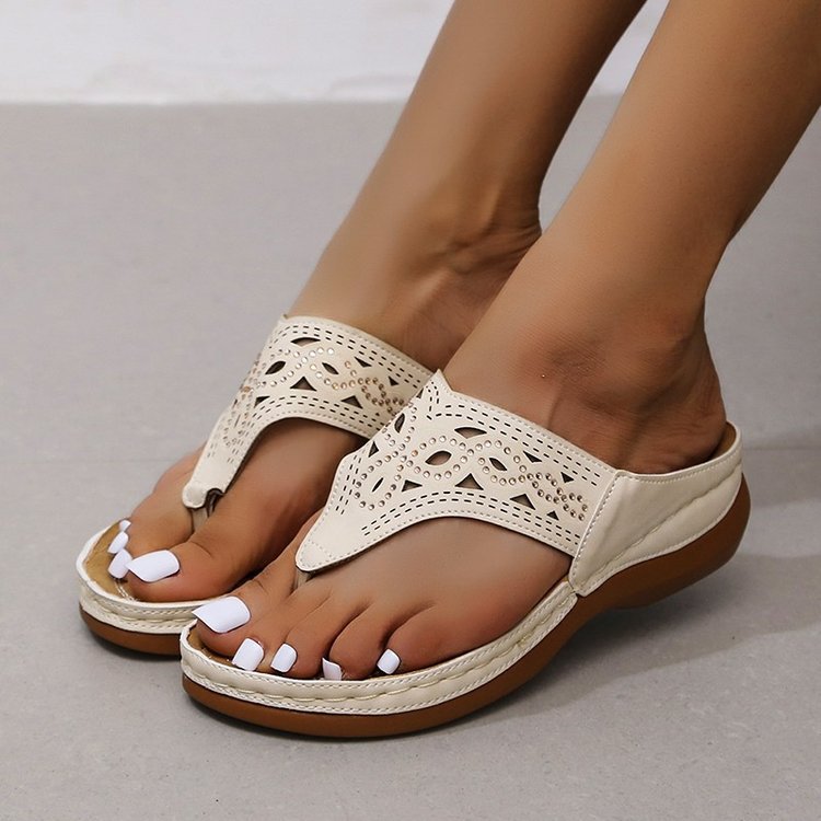 Vintage Inspired Orthopedic Sandals