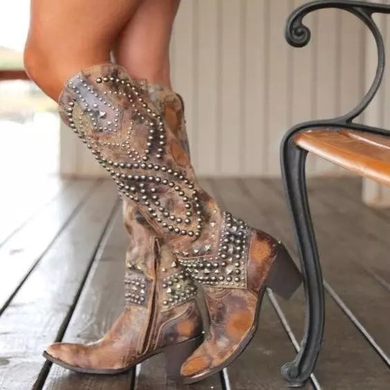 Vintage Inspired Orthopedic Boots