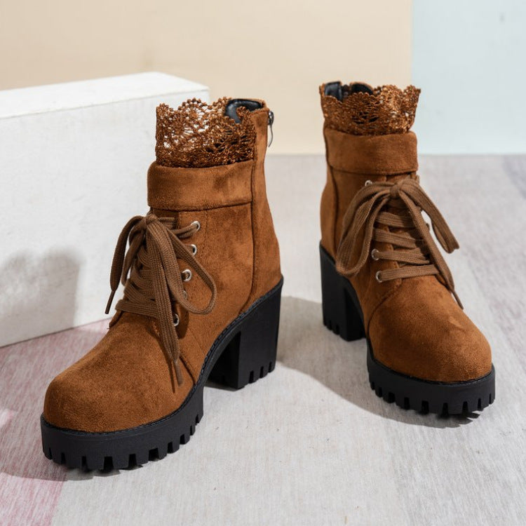 Classic Orthopedic Boots with Timeless Style