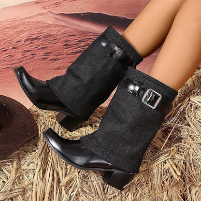 Vintage Inspired Orthopedic Boots