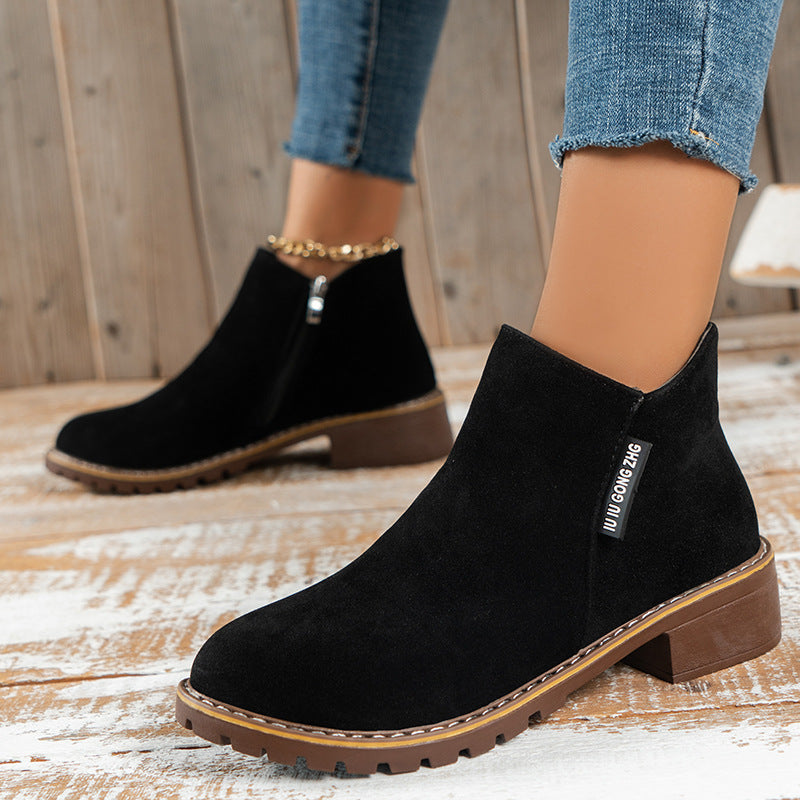 Chic Orthopedic Boots with Unique Design