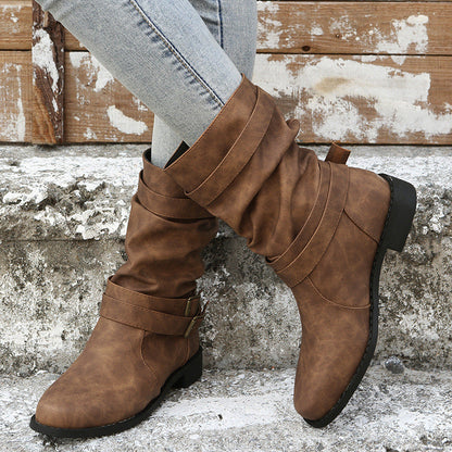 Chic Orthopedic Boots with Unique Design