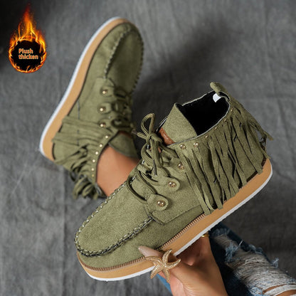 Vintage Inspired Orthopedic Boots