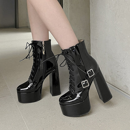 Vintage Inspired Orthopedic Boots