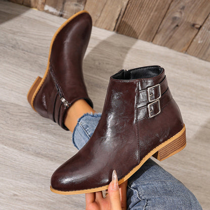 Classic Orthopedic Boots with Timeless Style