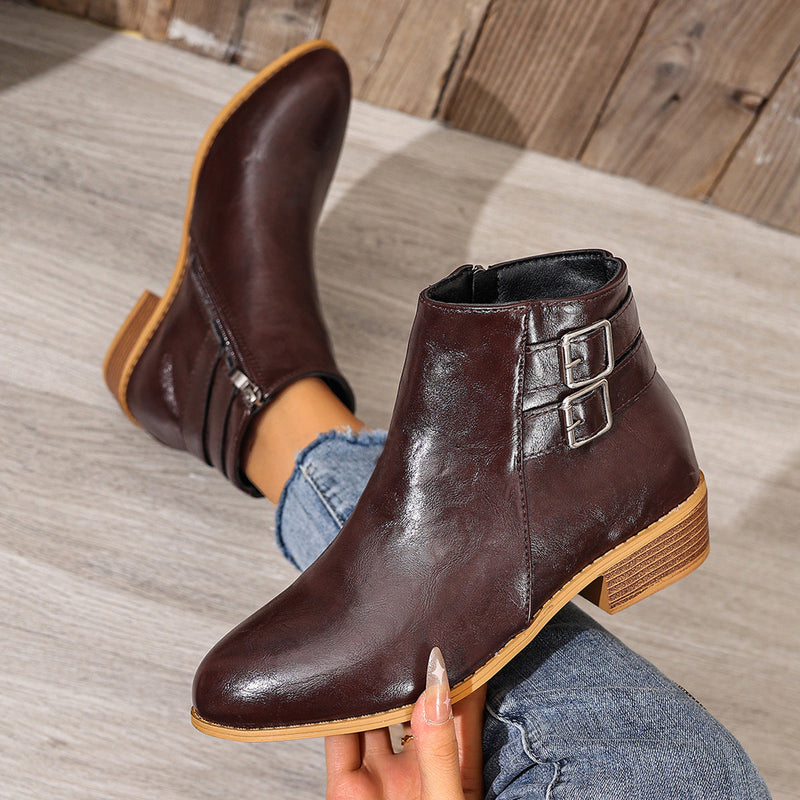 Classic Orthopedic Boots with Timeless Style