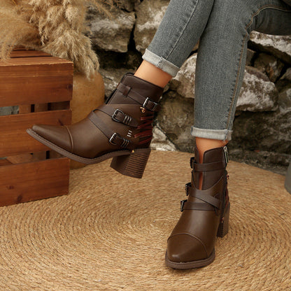 Vintage Inspired Orthopedic Boots