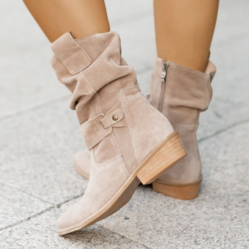 Chic Orthopedic Boots with Unique Design