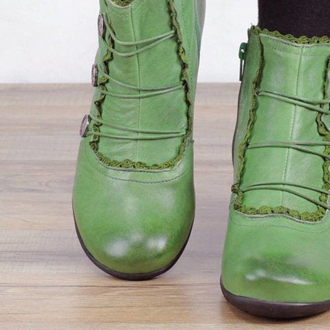 Classic Orthopedic Boots with Timeless Style