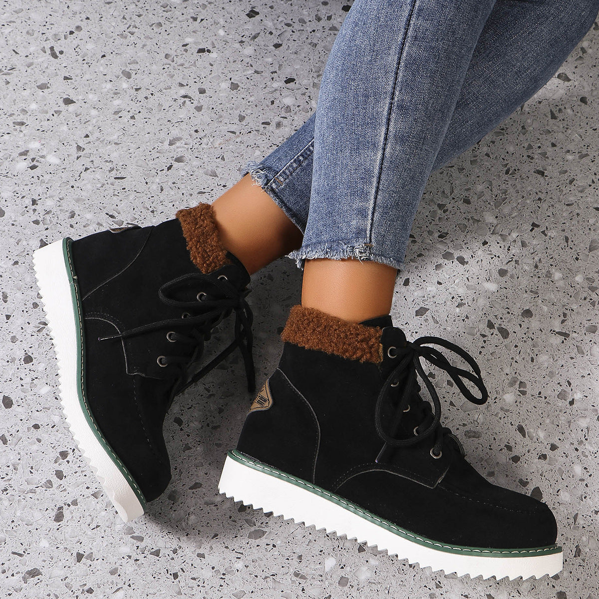 Vintage Inspired Orthopedic Boots