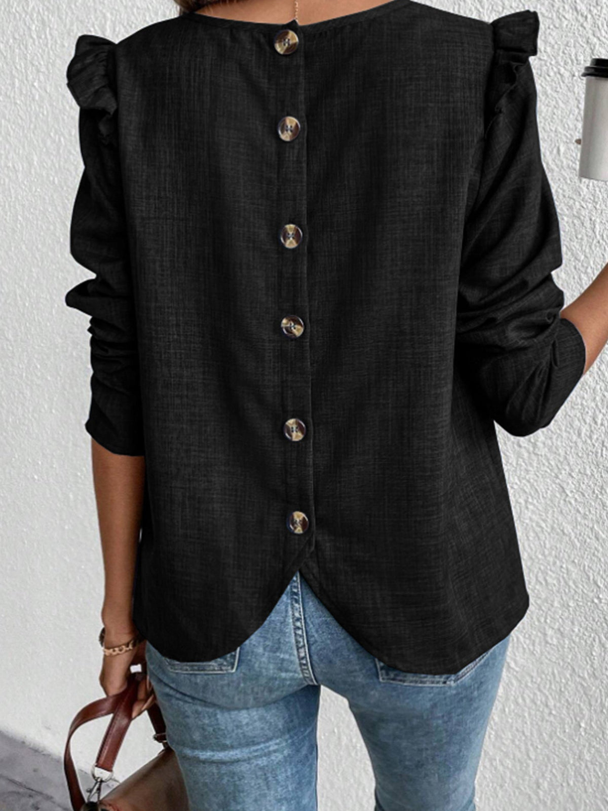 A Vintage Style Blouse with Delicate Timeless Details