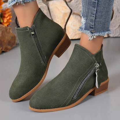 Vintage Inspired Orthopedic Boots
