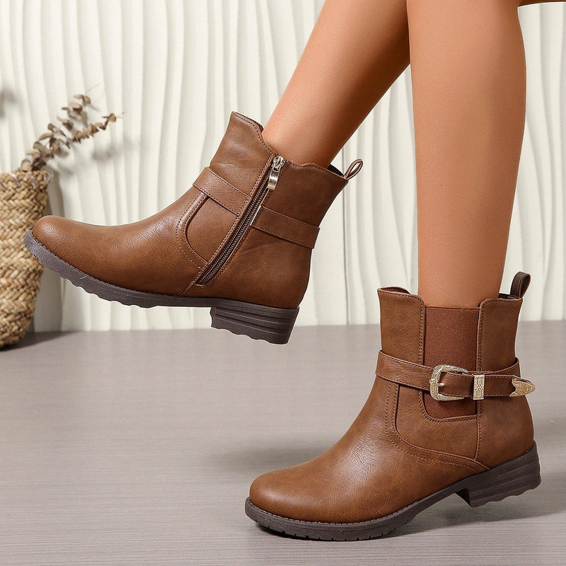 Vintage Inspired Orthopedic Boots