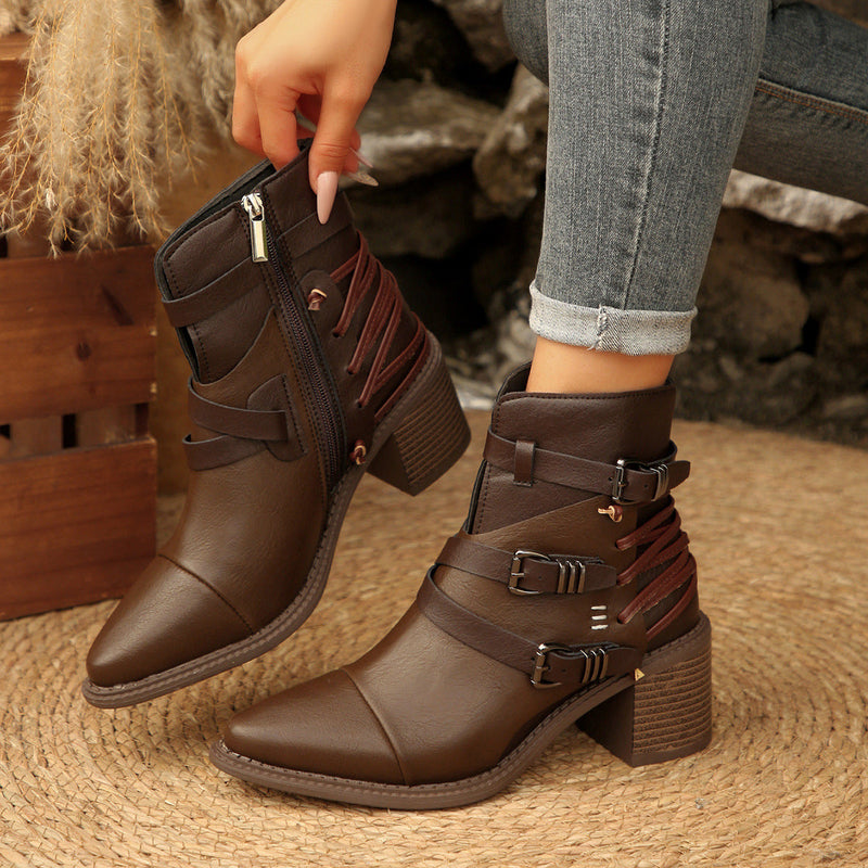 Vintage Inspired Orthopedic Boots