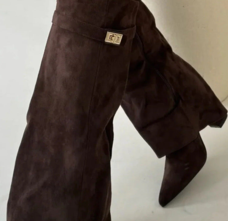 Chic Orthopedic Boots with Unique Design
