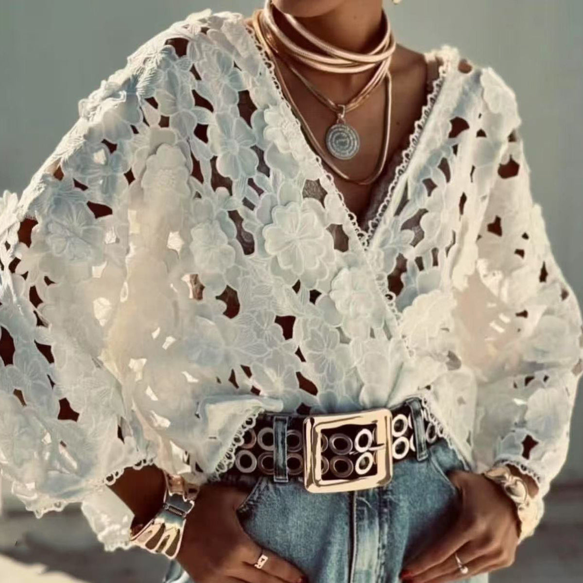 Vintage Inspired Blouse with a Contemporary Edge