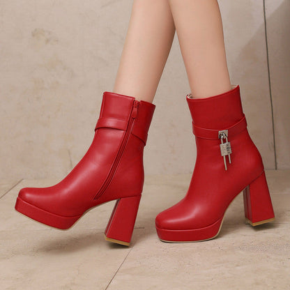 Chic Orthopedic Boots with Unique Design