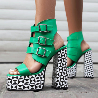 Vintage Inspired Orthopedic Sandals