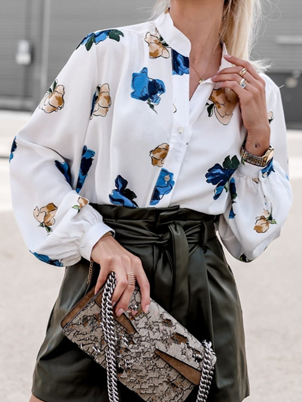 Vintage Inspired Blouse with a Contemporary Edge