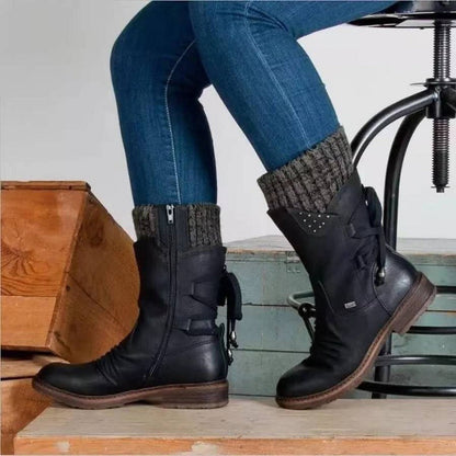 Classic Orthopedic Boots with Timeless Style