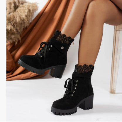 Classic Orthopedic Boots with Timeless Style