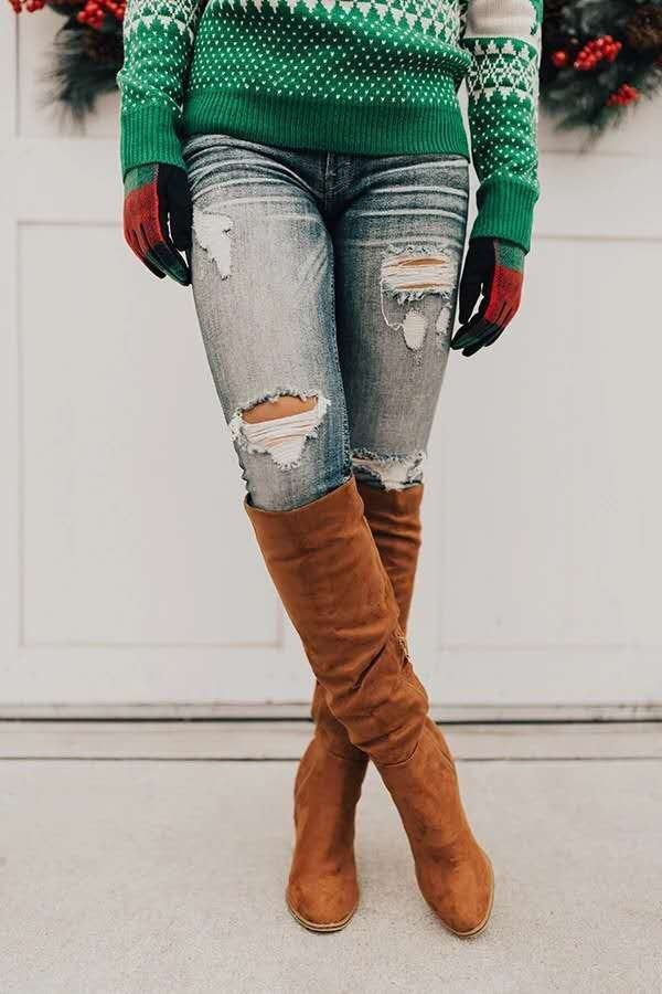 Chic Orthopedic Boots with Unique Design