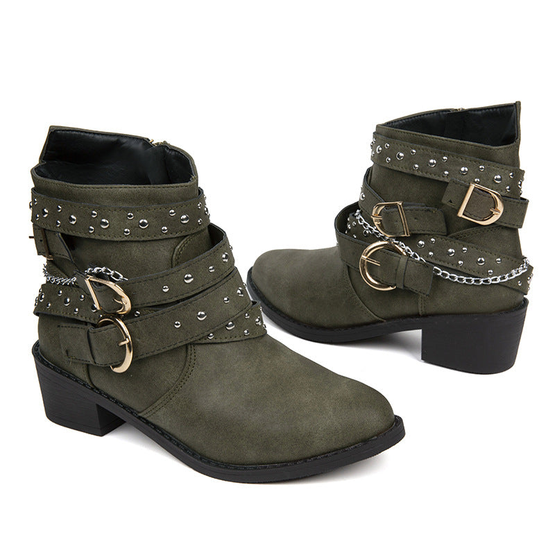 Classic Orthopedic Boots with Timeless Style