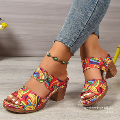 Vintage Inspired Orthopedic Sandals