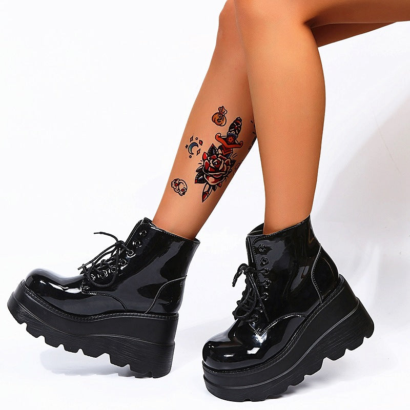 Chic Orthopedic Boots with Unique Design