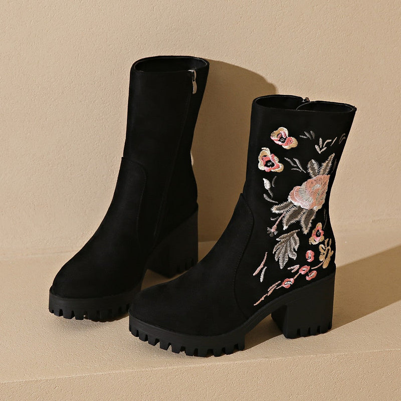 Chic Orthopedic Boots with Unique Design