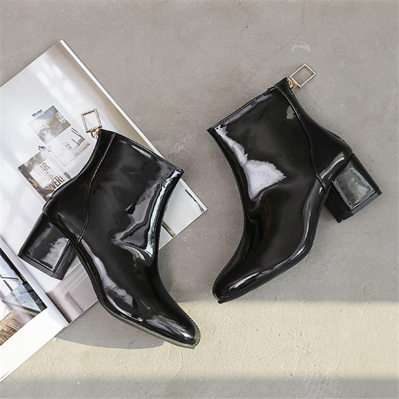 Classic Orthopedic Boots with Timeless Style