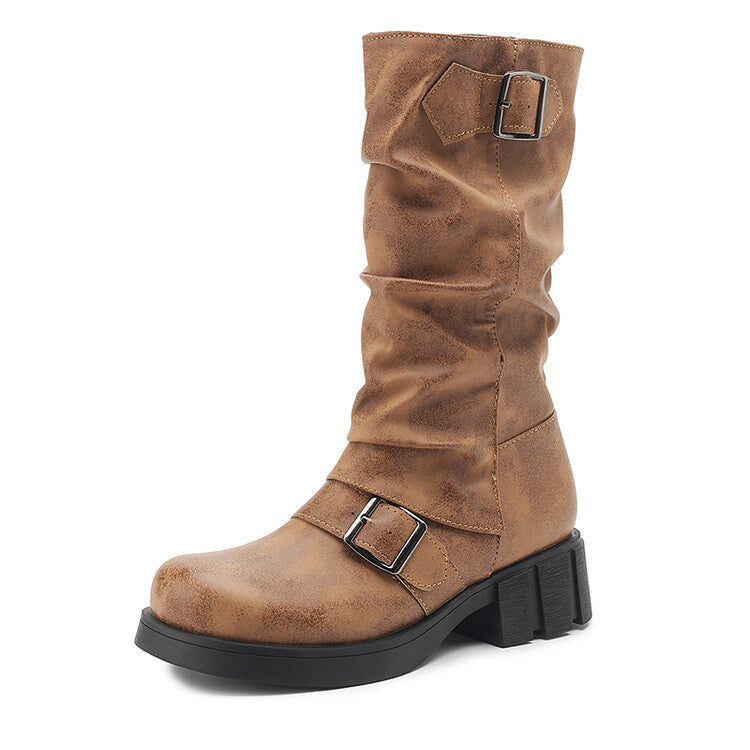 Chic Orthopedic Boots with Unique Design