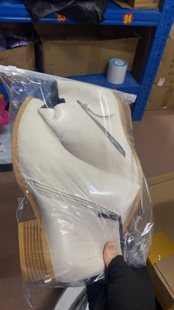Chic Orthopedic Boots with Unique Design