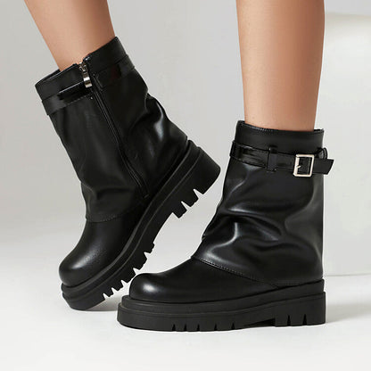Classic Orthopedic Boots with Timeless Style