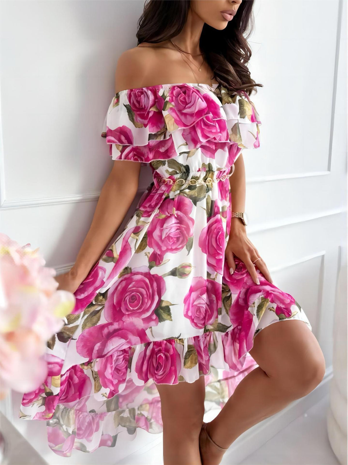 A Vintage Style Dress with Delicate Timeless Details