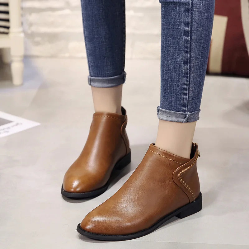 Classic Orthopedic Boots with Timeless Style